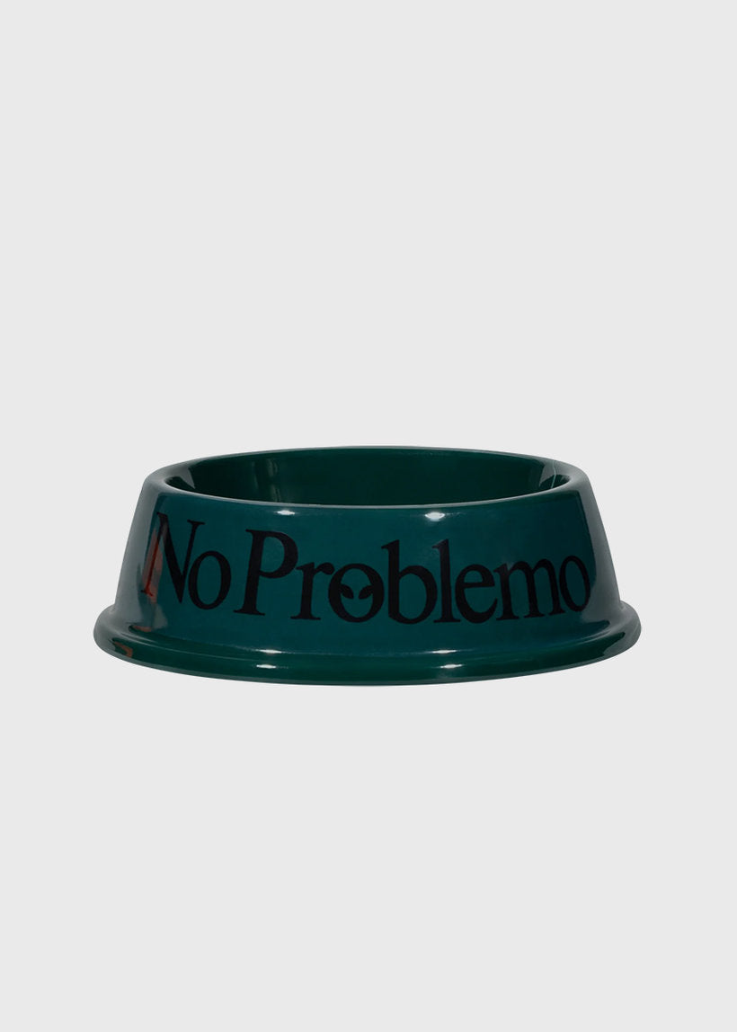 No Problemo pet green bowl