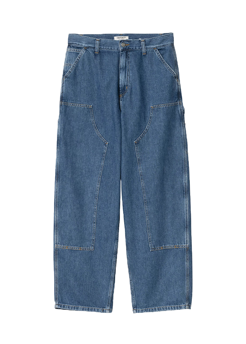 Carhartt WIP I034635 W' Brandon Double Knee blue stone washed pants
