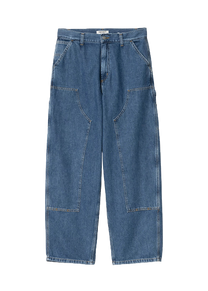 Carhartt WIP I034635 W' Brandon Double Knee blue stone washed pants