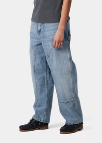 Carhartt WIP I034462 W' Brandon Double Knee blue burst washed pants