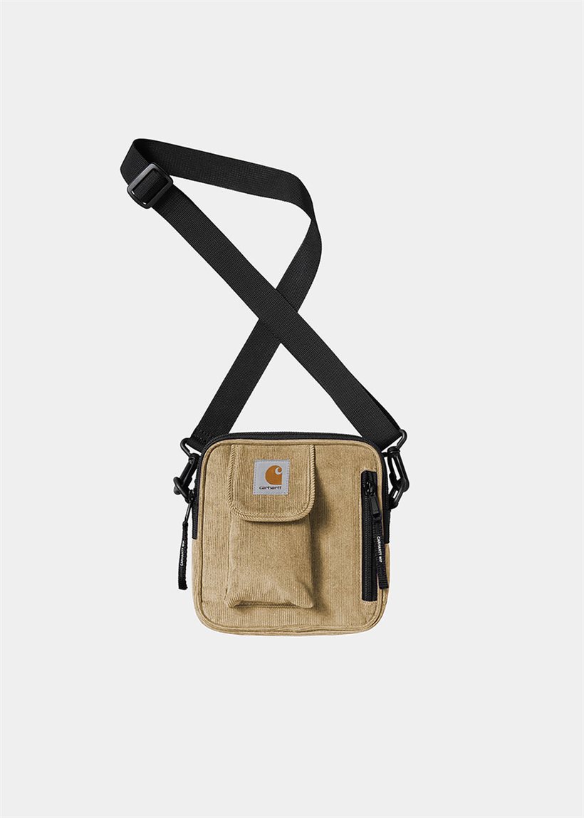 Carhartt WIP I032916 Essentials corduroy sable bag
