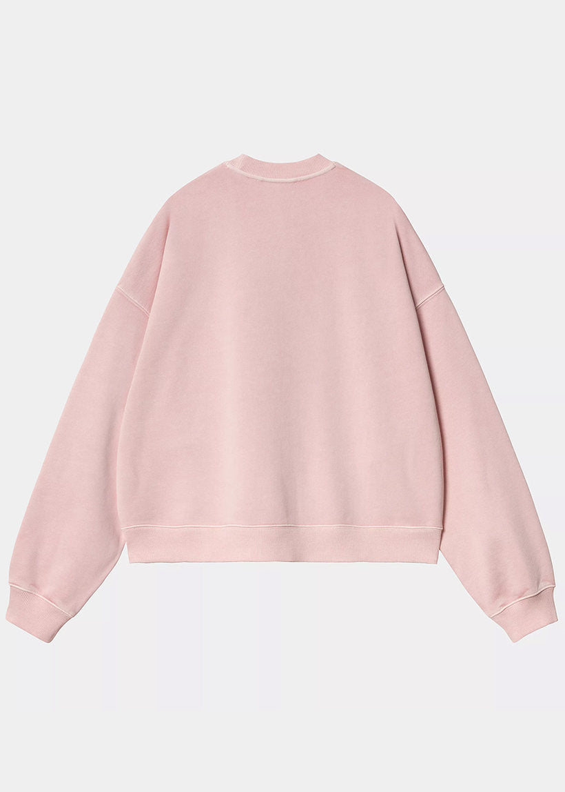 Carhartt WIP I034511 W' Benton air pink garment dyed sweat
