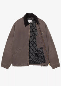Carhartt WIP I035614 OG Detroit stone canvas tobacco/black jacket