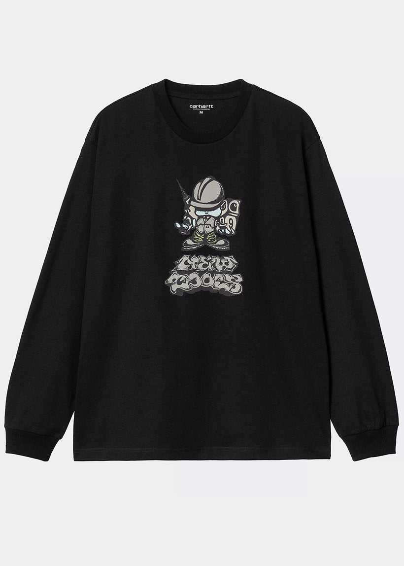 Carhartt WIP I033954 Drill Boy black L/S tshirt