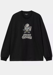 Carhartt WIP I033954 Drill Boy black L/S tshirt
