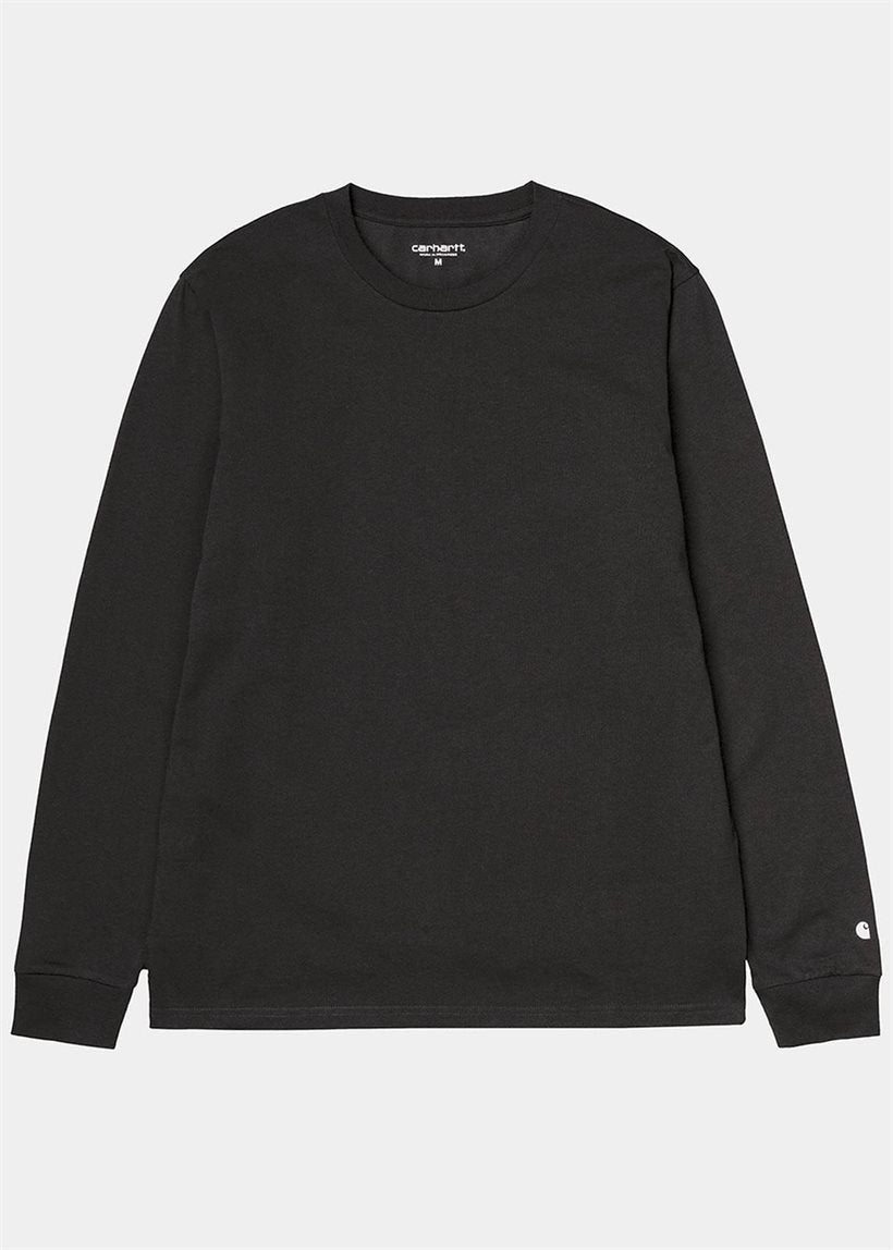 Carhartt WIP I026265 Base black/white L/S tshirt