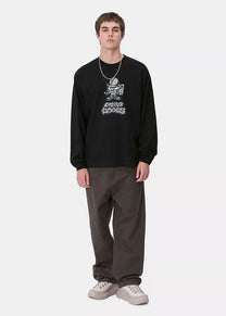 Carhartt WIP I033954 Drill Boy black L/S tshirt
