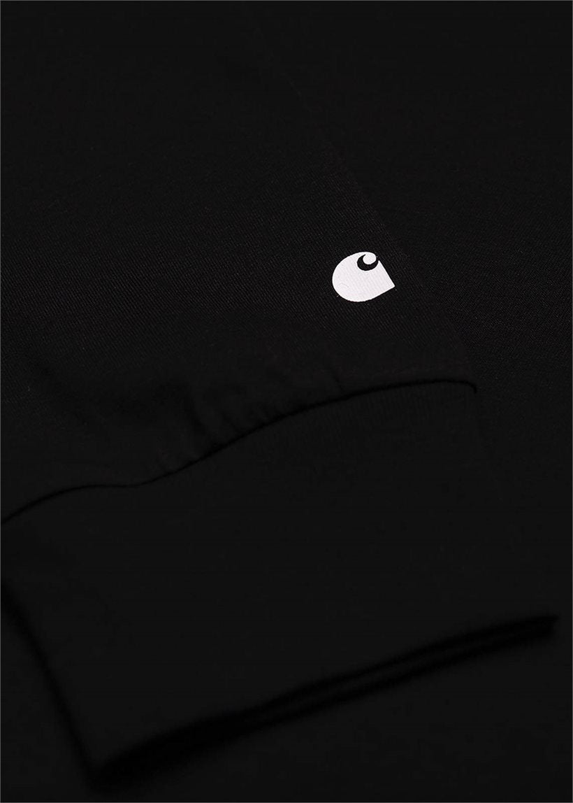 Carhartt WIP I026265 Base black/white L/S tshirt