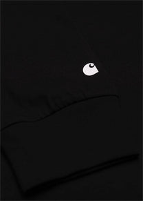 Carhartt WIP I026265 Base black/white L/S tshirt