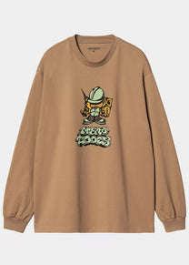 Carhartt WIP I033954 Drill Boy peanut L/S tshirt