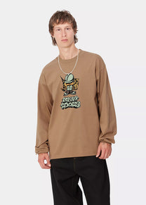 Carhartt WIP I033954 Drill Boy peanut L/S tshirt