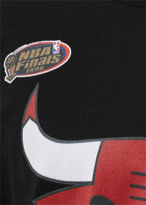 Mitchell &amp; Ness NBA Team Logo Chicago Bulls black tee