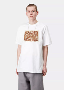 Carhartt WIP I034781 Cai Arfon Bellis white S/S tshirt