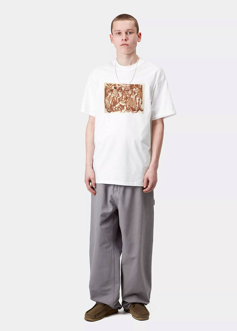 Carhartt WIP I034781 Cai Arfon Bellis white S/S tshirt