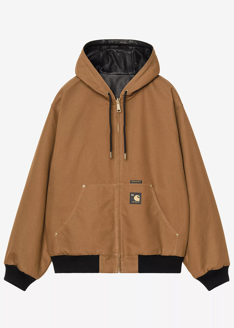 Carhartt WIP I035967 OG Active 50th Anniversary Edition Leather jacket