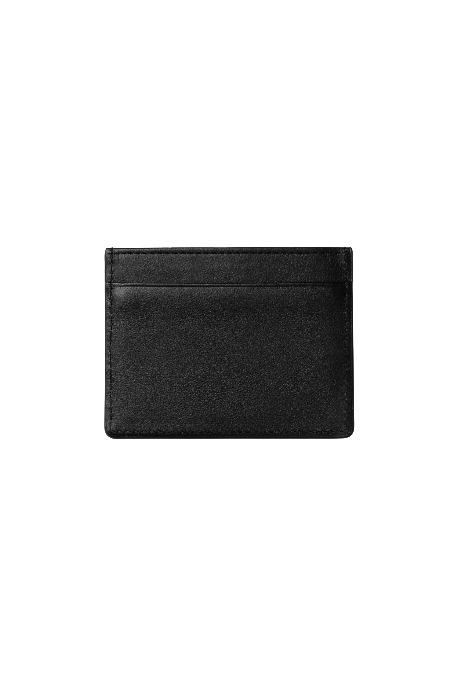 Carhartt WIP I033109 Vegas black/silver leather cardholder
