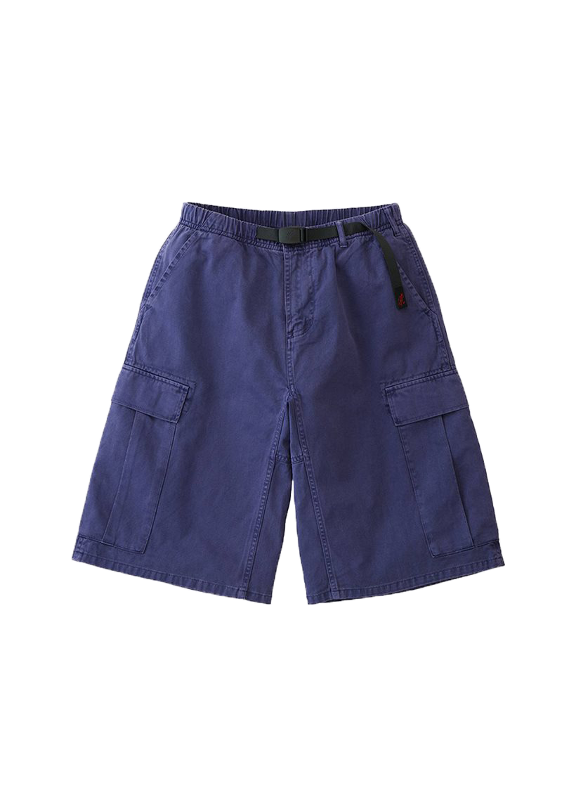 Gramicci G4SE-P088 grey purple cargo shorts
