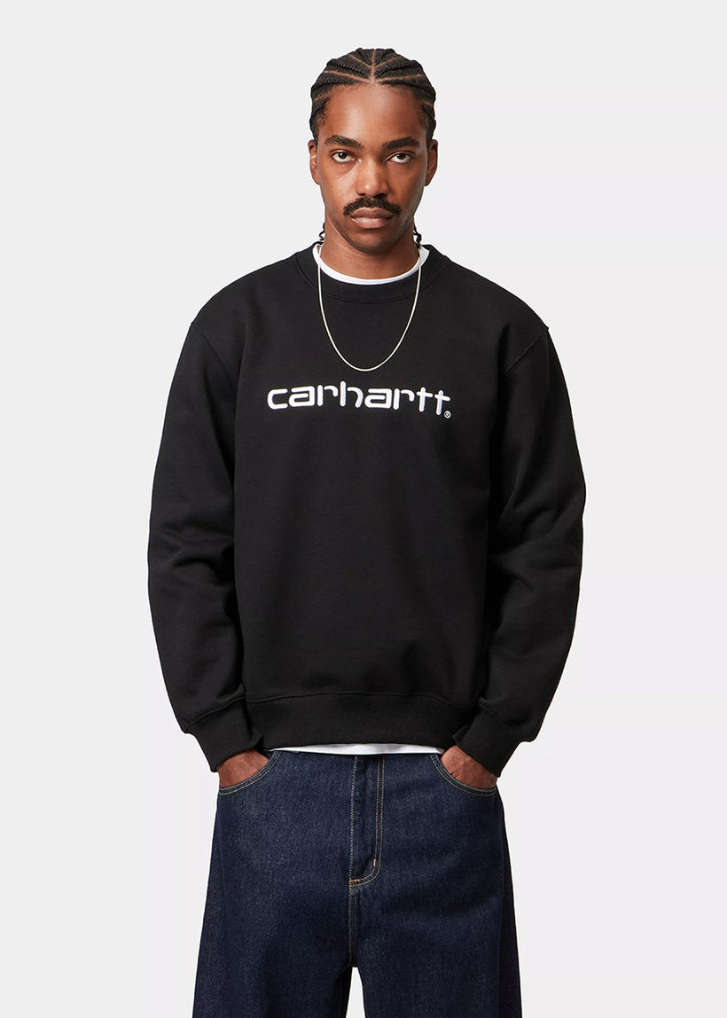 Carhartt WIP I030546 Carhartt black/white sweat