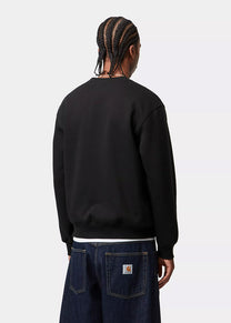 Carhartt WIP I030546 Carhartt black/white sweat