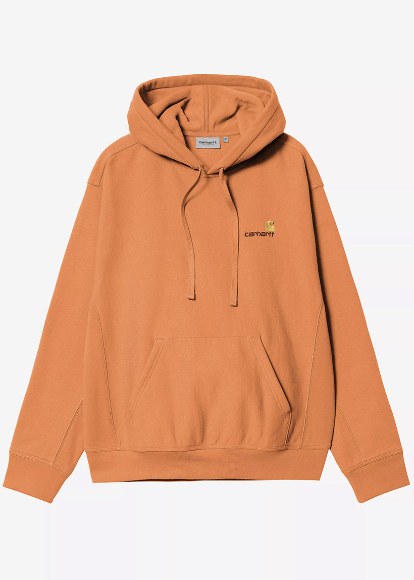 Carhartt WIP I028279 American Script redhaven hooded sweatshirt