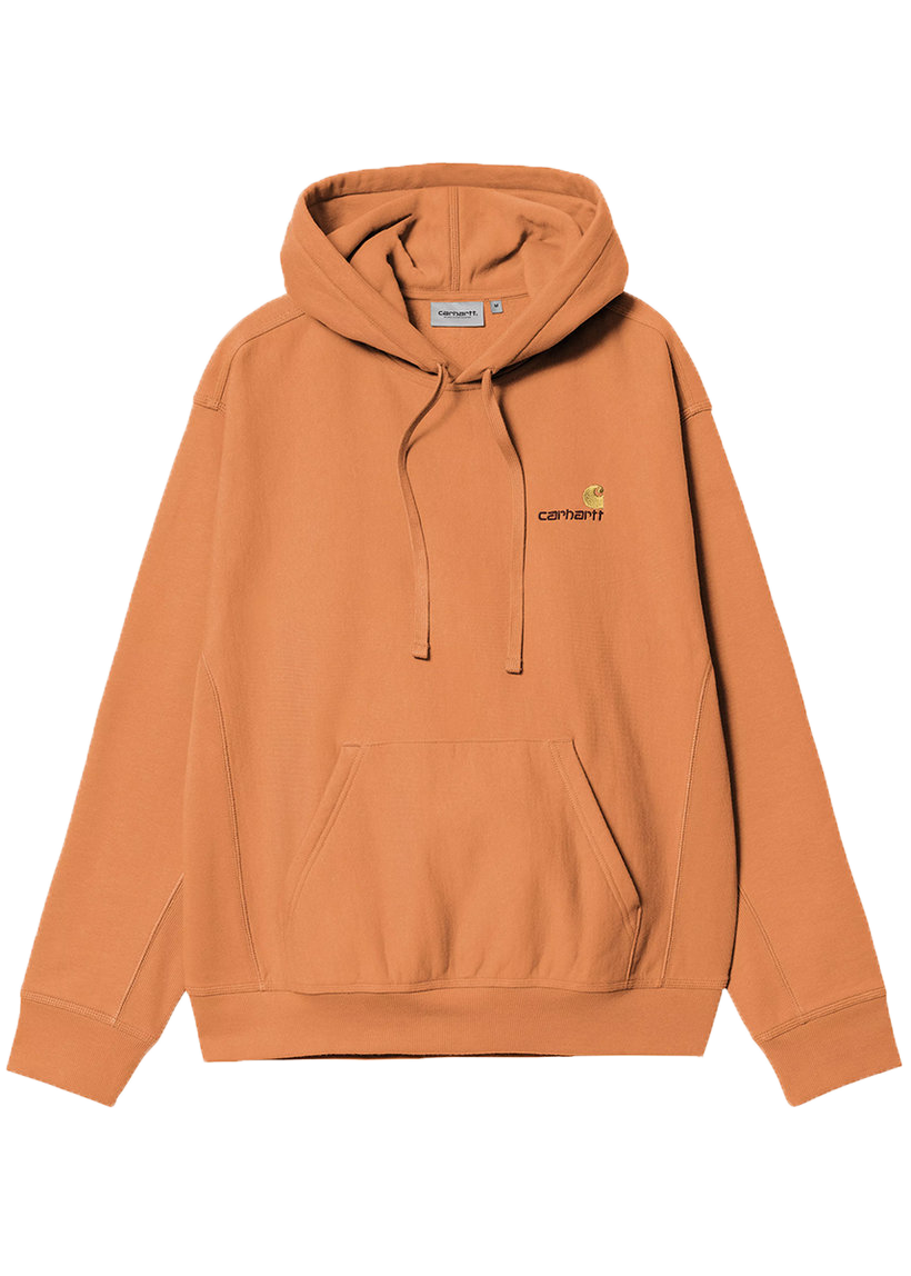 Carhartt WIP I028279 American Script redhaven hooded sweatshirt