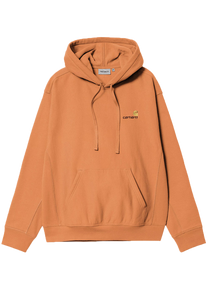 Carhartt WIP I028279 American Script redhaven hooded sweatshirt