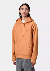 Carhartt WIP I028279 American Script redhaven hooded sweatshirt