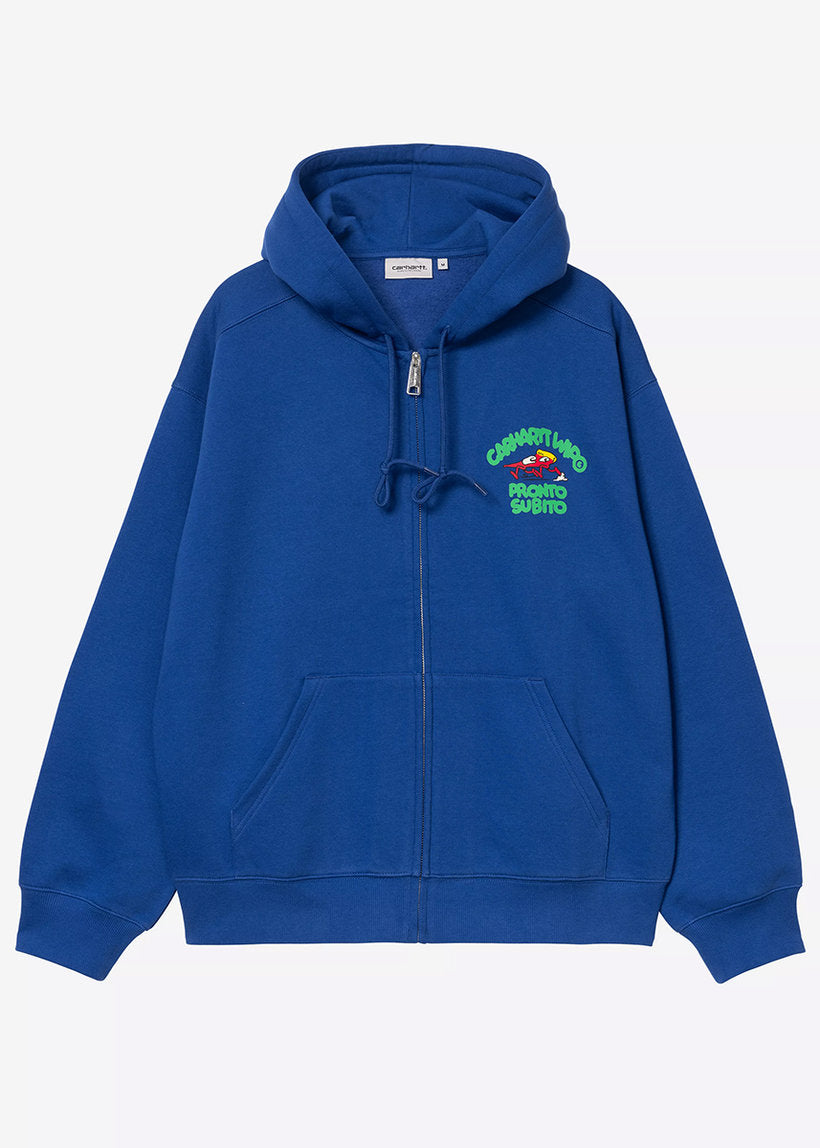 Carhartt WIP I035177 Pronto wolfsbane hooded sweat jacket