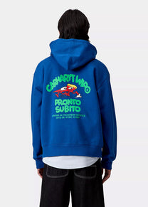 Carhartt WIP I035177 Pronto wolfsbane hooded sweat jacket