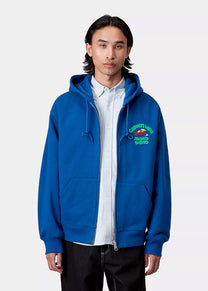 Carhartt WIP I035177 Pronto wolfsbane hooded sweat jacket