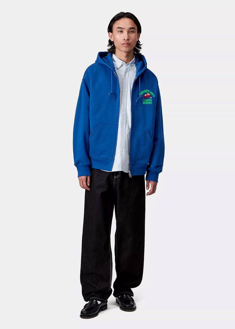 Carhartt WIP I035177 Pronto wolfsbane hooded sweat jacket