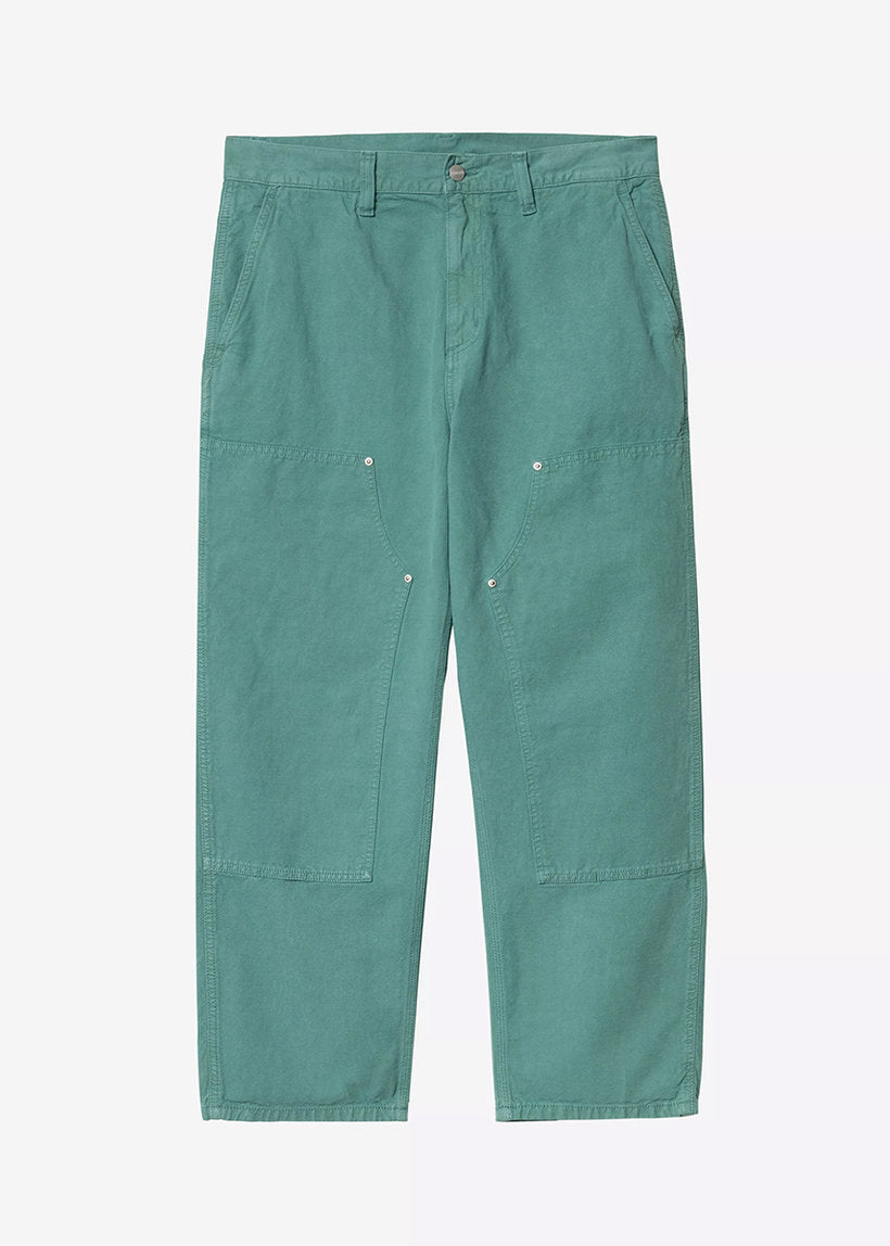 Carhartt WIP I033580 Walter Double Knee garment dyed saguaro pants