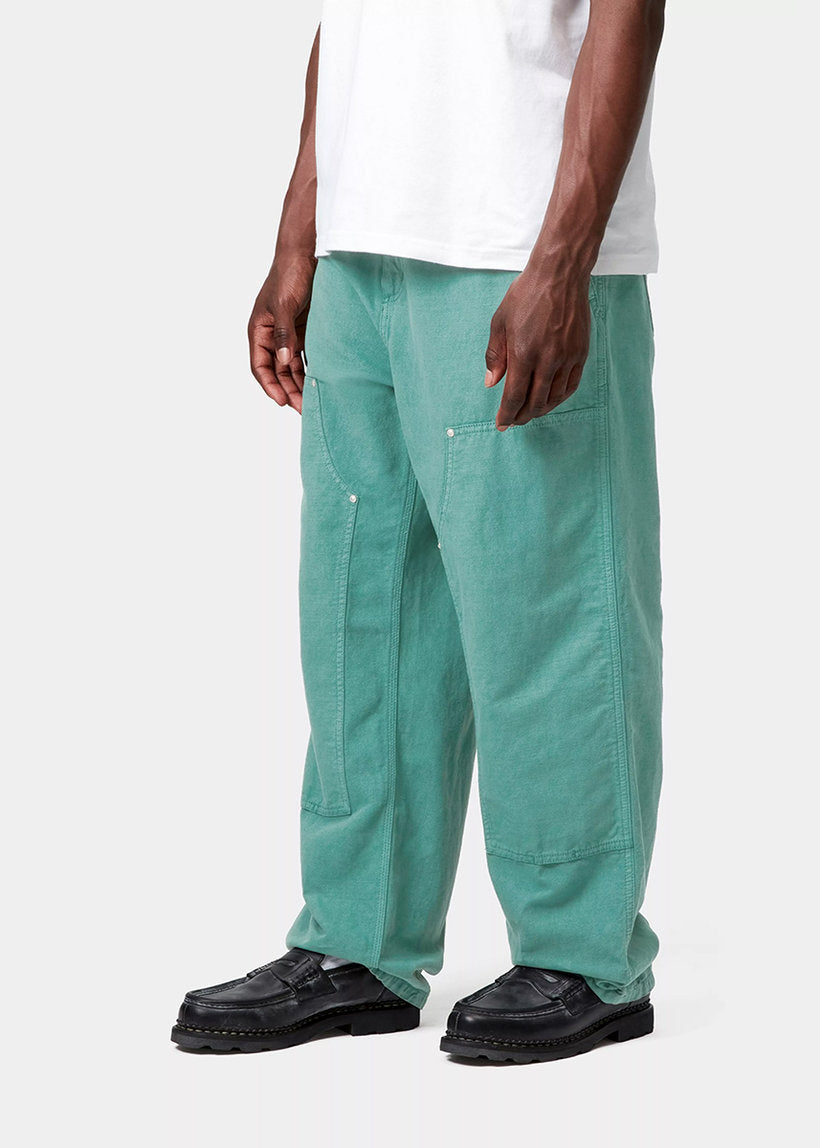 Carhartt WIP I033580 Walter Double Knee garment dyed saguaro pants