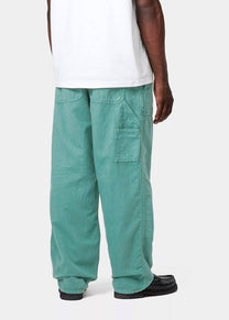 Carhartt WIP I033580 Walter Double Knee garment dyed saguaro pants