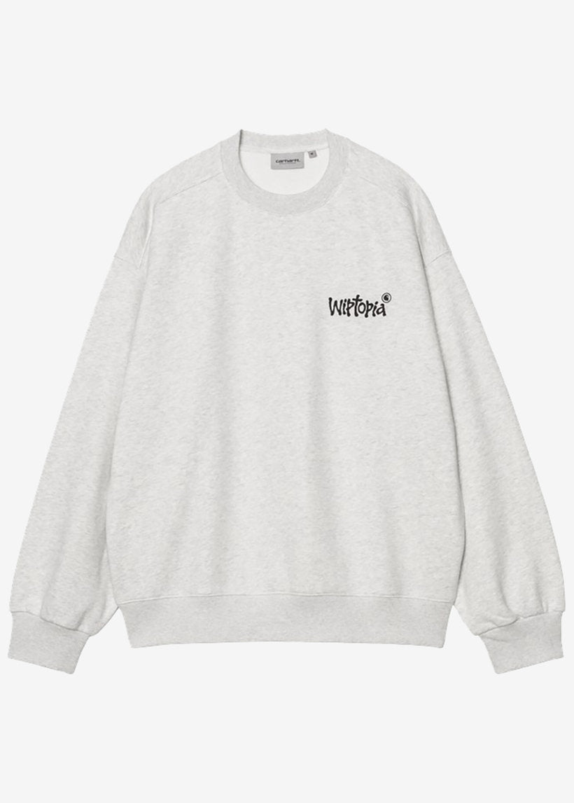 Carhartt WIP I035644 Wiptopia ash heather sweat