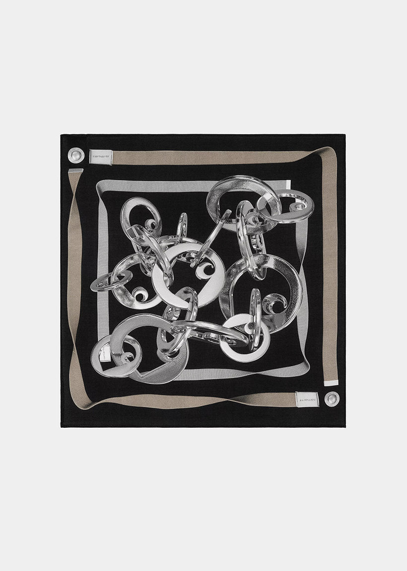 Carhartt WIP I034349 Charms Belt charm belt print black bandana