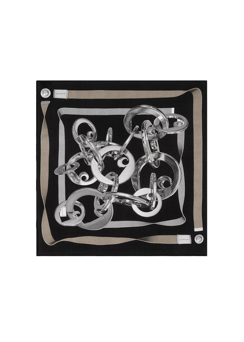 Carhartt WIP I034349 Charms Belt charm belt print black bandana