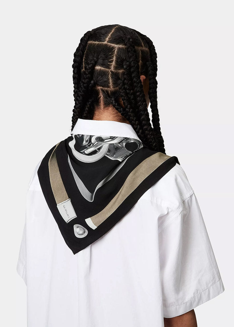 Carhartt WIP I034349 Charms Belt charm belt print black bandana