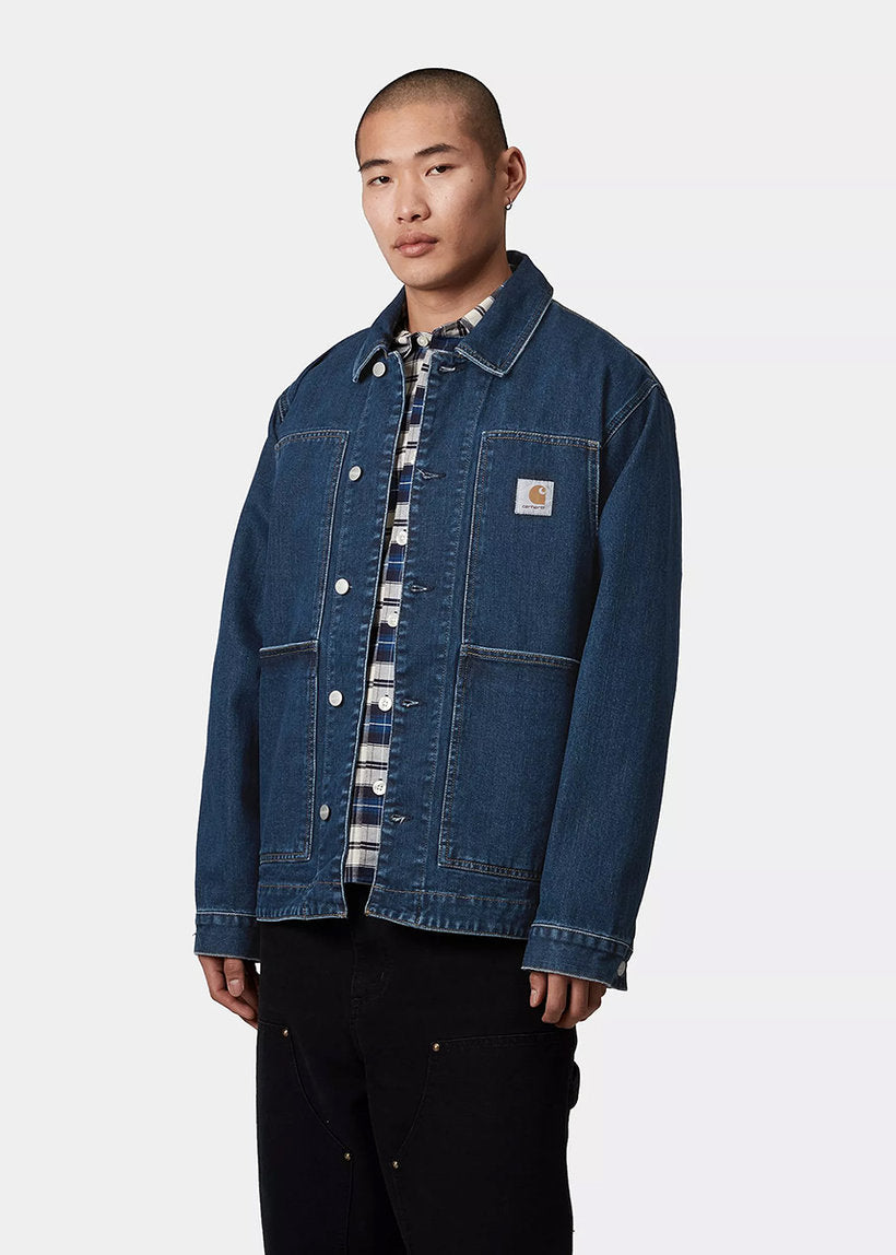 Carhartt WIP I034866 OG Double Front blue stone washed jacket