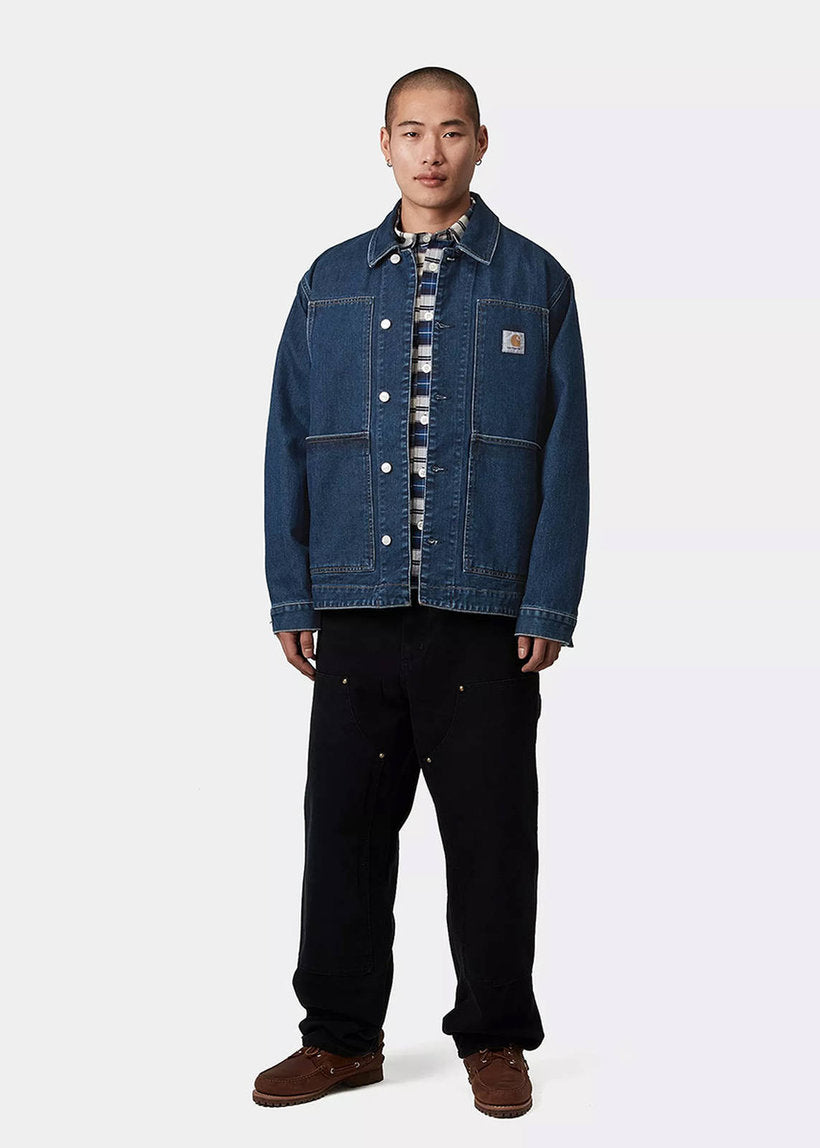 Carhartt WIP I034866 OG Double Front blue stone washed jacket