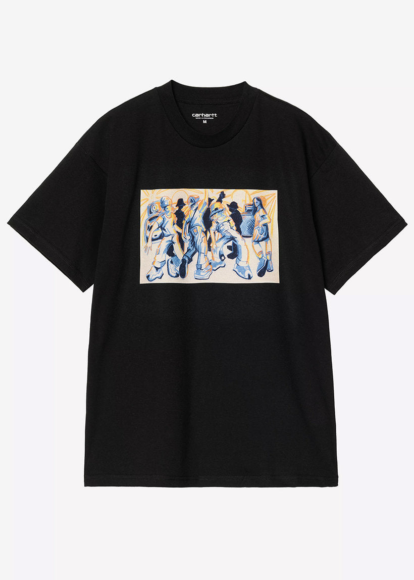 Carhartt WIP I034781 Cai Arfon Bellis black S/S tshirt