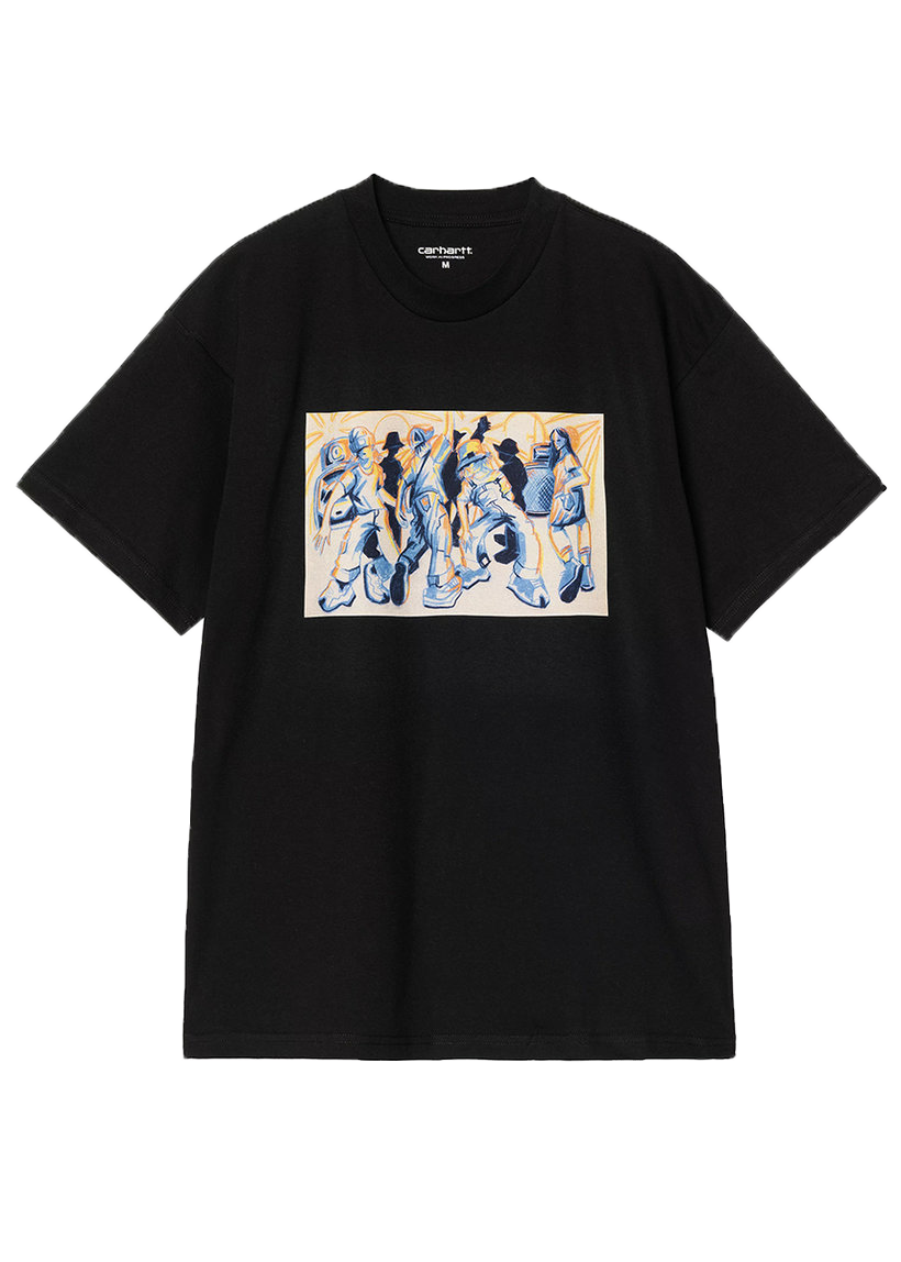 Carhartt WIP I034781 Cai Arfon Bellis black S/S tshirt