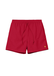Carhartt WIP I026235 Chase cornel/gold swim trunks