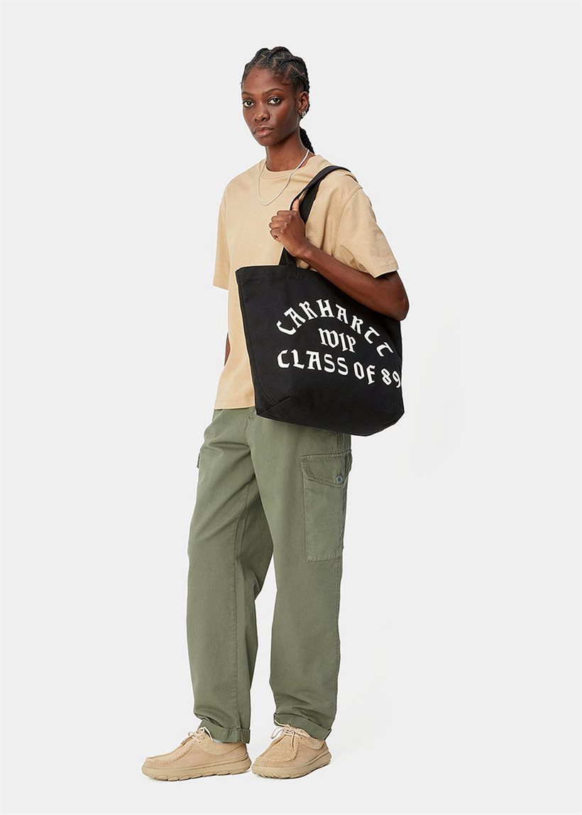 Carhartt WIP I031597 Canvas class of 89 print black/TON graphic tote