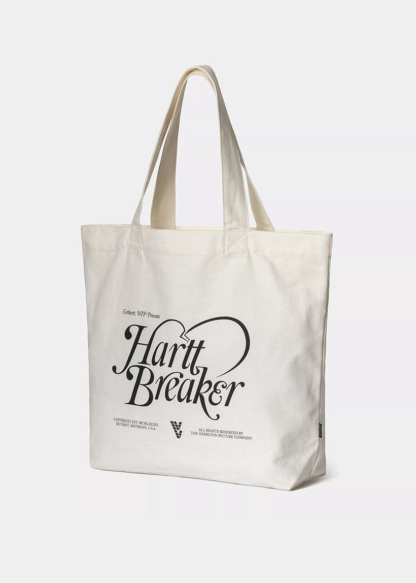Carhartt WIP I032928 Canvas Harttbreaker Print wax graphic tote large