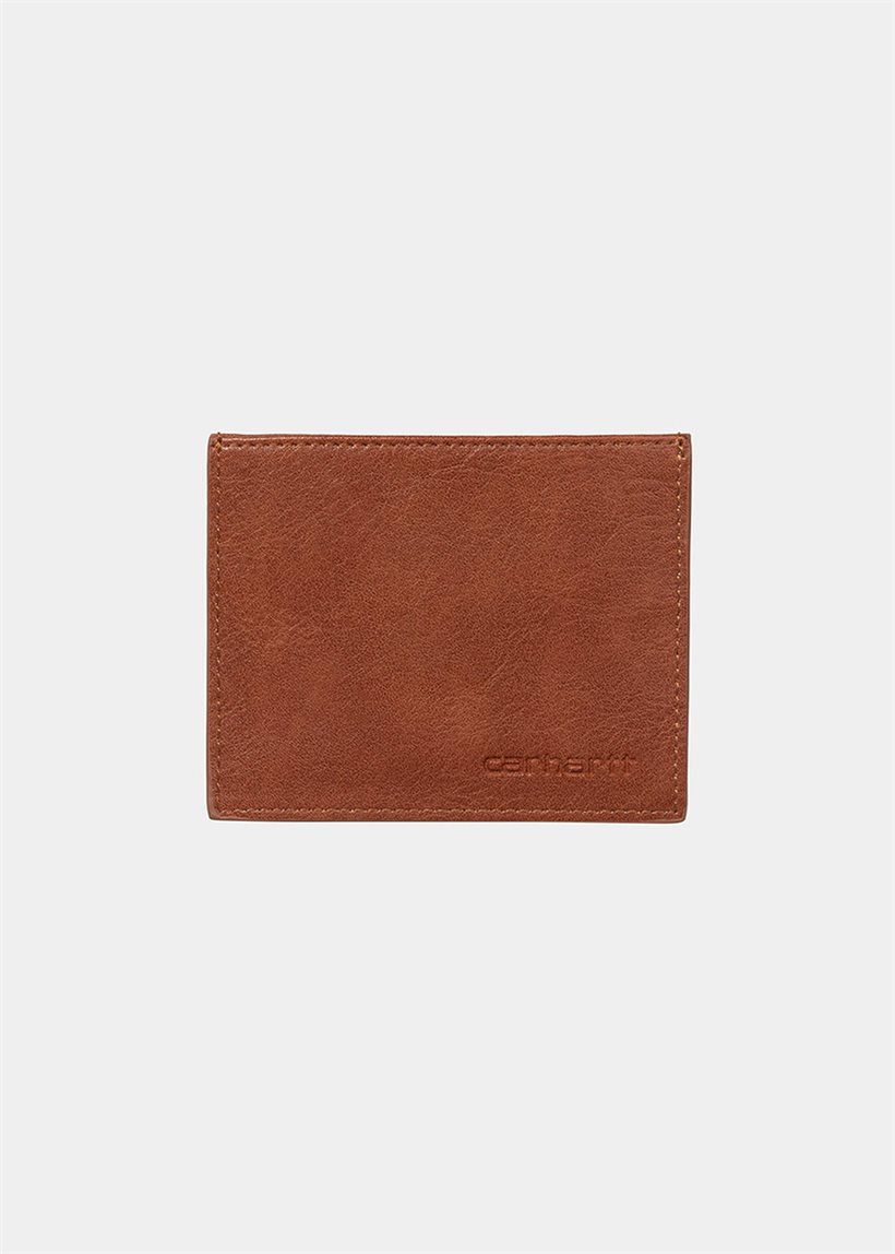 Carhartt WIP I031599 cognac card holder