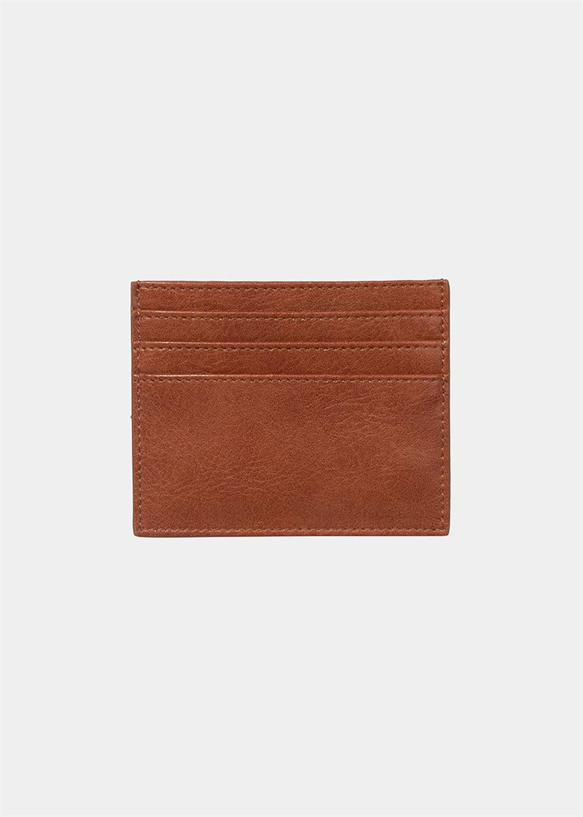 Carhartt WIP I031599 cognac card holder