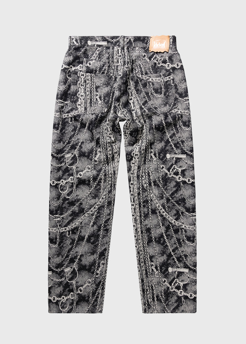 Aries Lilly Chains jacquard jean