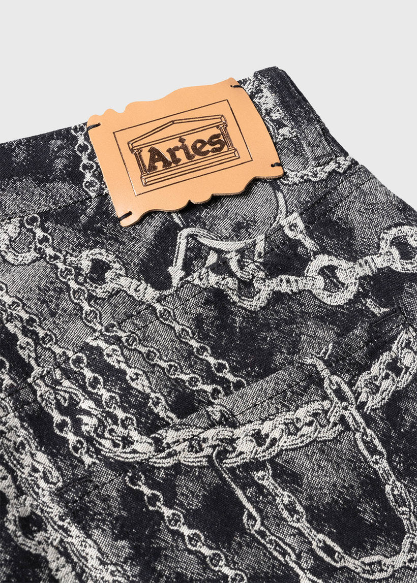 Aries Lilly Chains jacquard jean