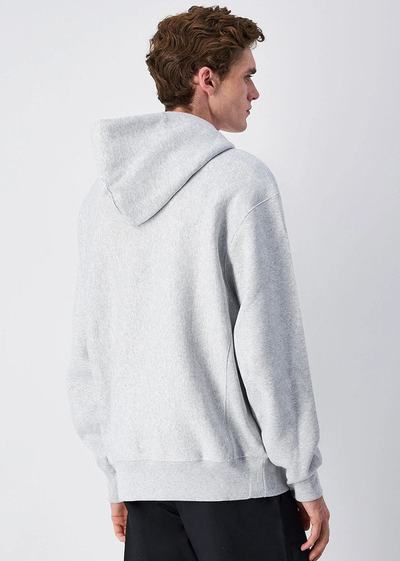 Champion Reverse Weave 220705 EM004 Heavyweight Fleece light grey hoodie